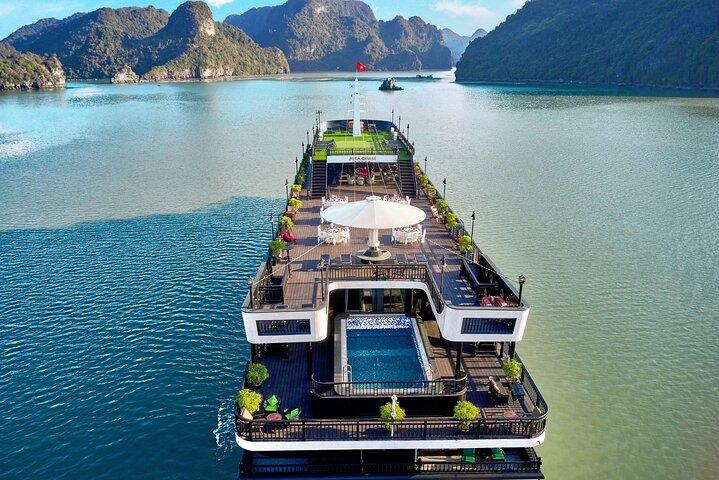 BEST 5 Star Cruise Luxury Halong Bay and Lan Ha Bay 2Day/1 Night