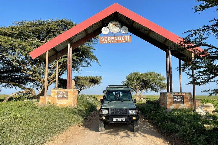 4 days Tarangire National park, Serengeti National park and Ngorongoro crater