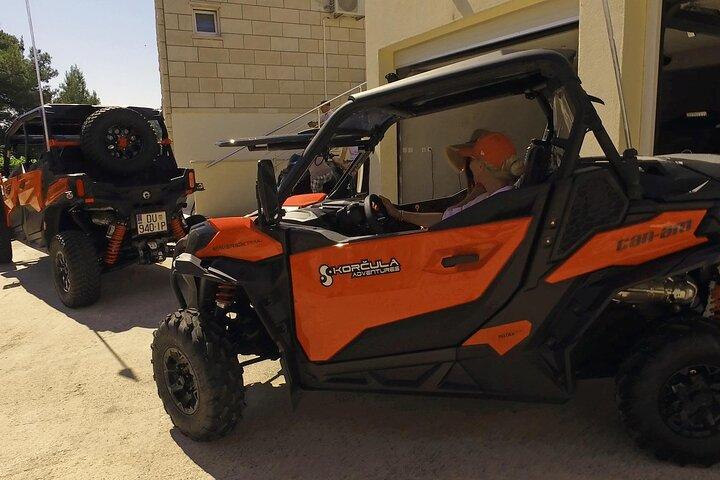 Korcula Island Private Buggy Beach Hunting Safari with lunch