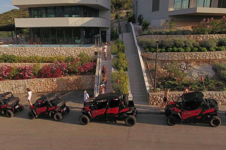 Korcula Island Private Buggy Beach Hunting Safari with lunch