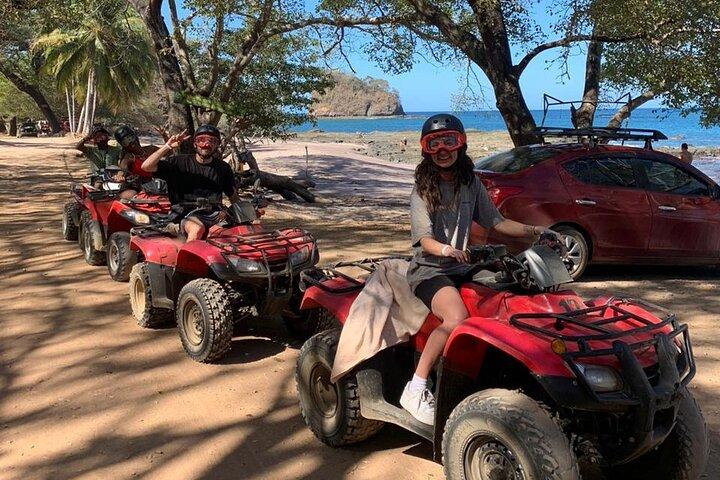 Discover secret beaches near Tamarindo on ATVs