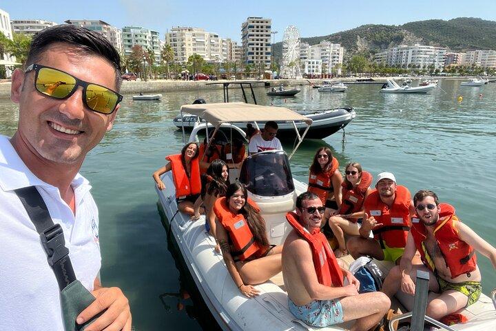 Speedboat to Sazan Island and Karaburun - Small Group Experience