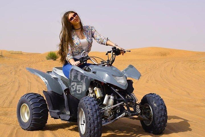 Morning Desert Safari With Quad Bike