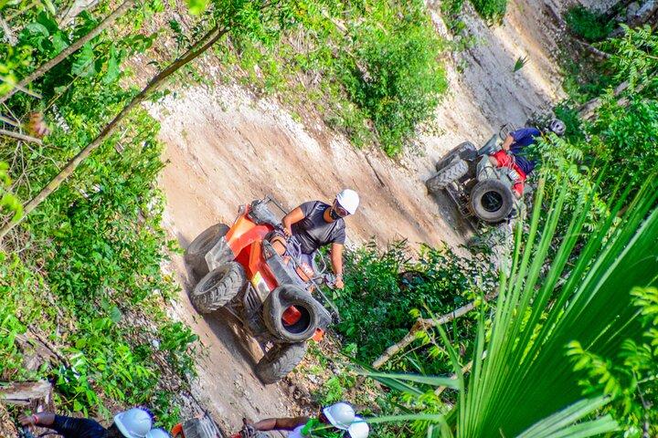 ATV Tour, Ziplines, Mayan Cenote, Tacos, Tequila and Transport
