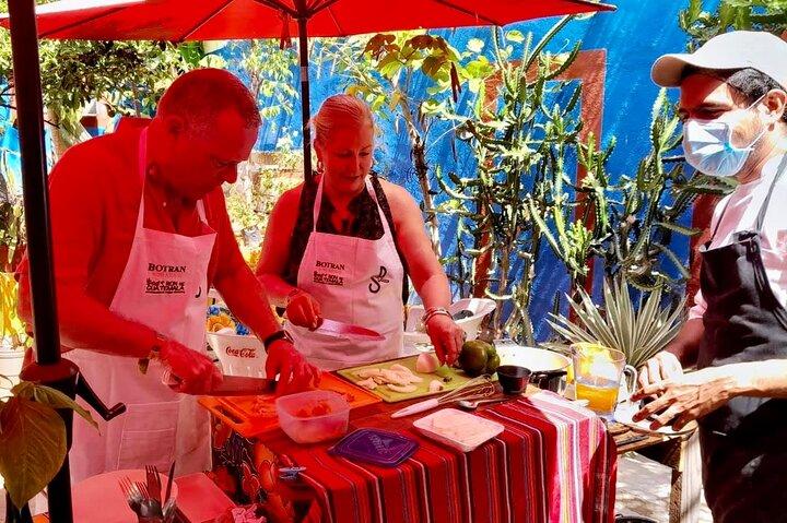 Mexican Cooking Class & Market Tour with a Professional Chef