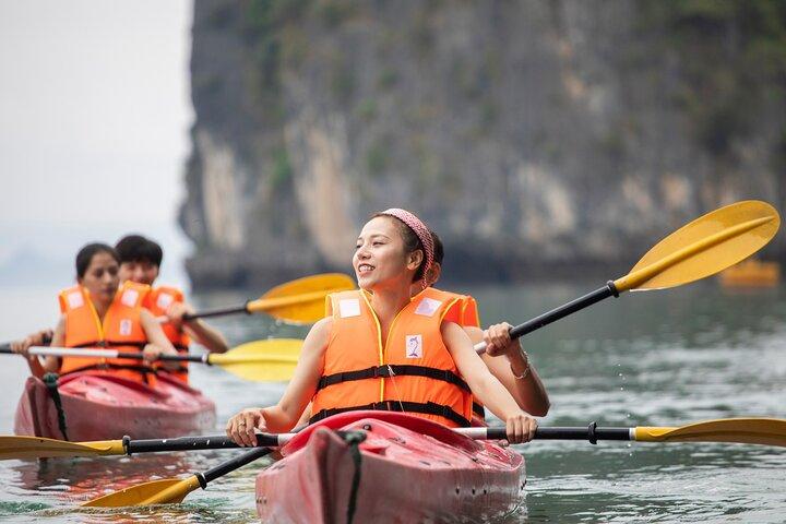 Halong Bay Cruise 3D2N - Kayaking Explorer & Round-trip transfer from Hanoi