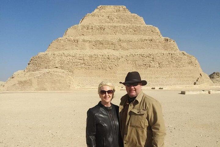 Private Full-Day Giza Pyramids ,Sphinx ,Memphis city and Saqqara step pyramid