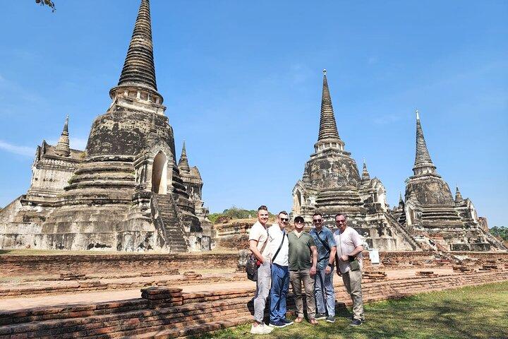 Private Floating Market and Historical Ayutthaya Sightseeing Tour