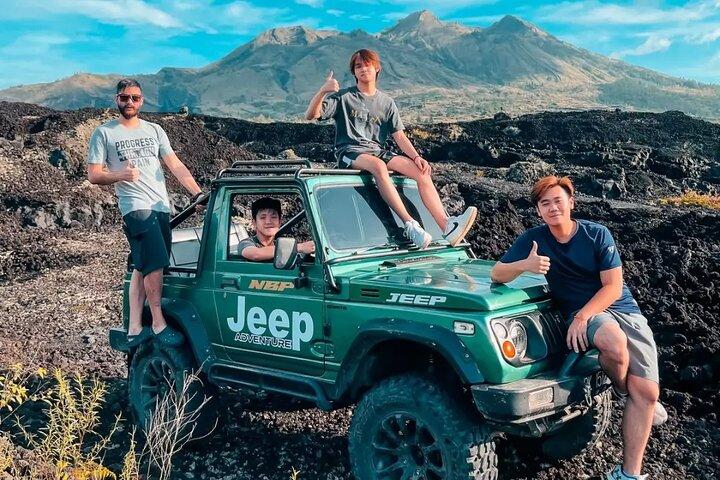 Batur Volcano Day Jeep And Hot Spring All Inclusive Private Tour