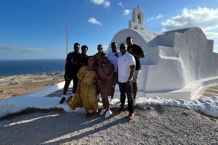 Private tour experience in Santorini island
