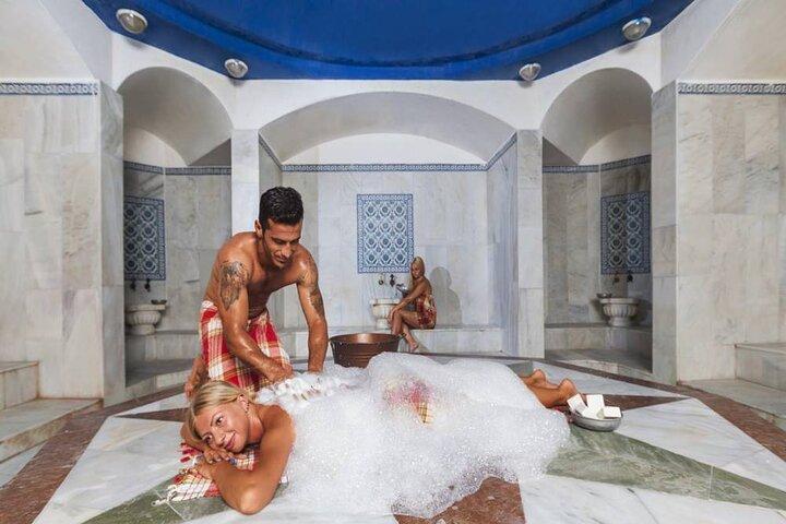 Kemer Turkish Bath Experience with Sauna, Scrub & Oil Massage