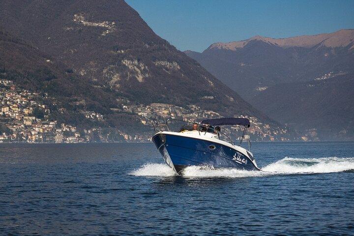 Glamour tour (3 H) speed boat stop in Bellagio
