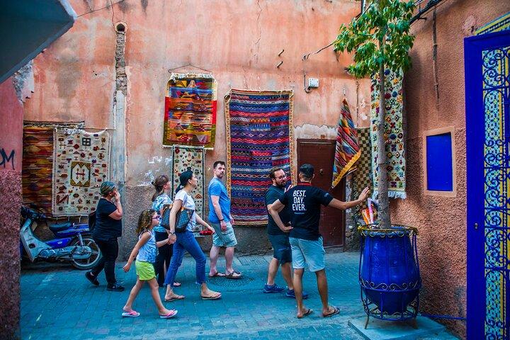 Marrakech Medina Private Tour with Bahia Palace & Ben Youssef