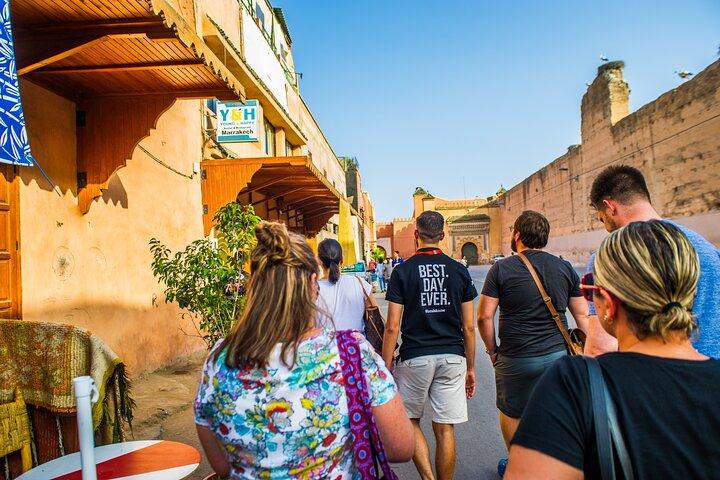 Marrakech Medina Private Tour with Bahia Palace & Ben Youssef