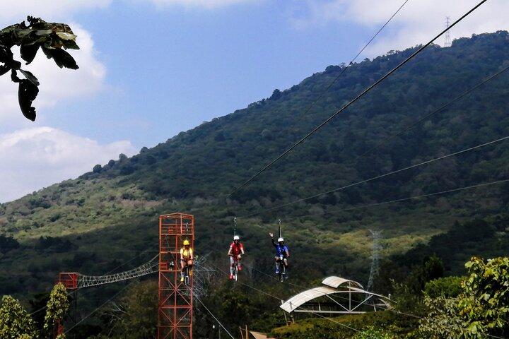 Ruta de Flores Bike Zipline, Slide, Wings Swing, Hotsprings