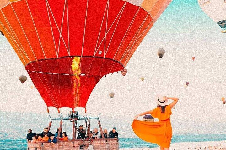 From Fethiye Pamukkale Day Trip w/Hot Aİr Balloon Ride & Lunch