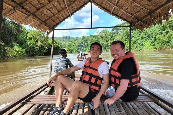 Private Tour: Kanchanaburi Erawan Waterfall Tour from Bangkok