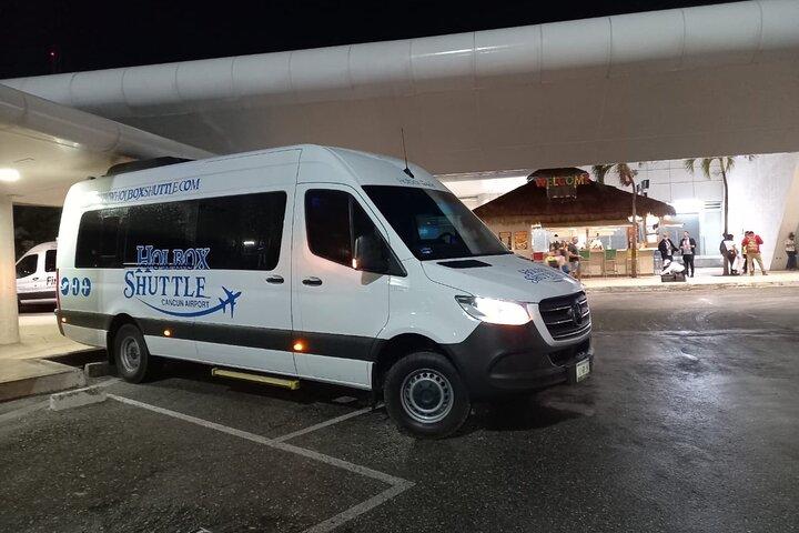 Shared Shuttle Cancun Airport to Holbox Ferry (Chiquila Port)