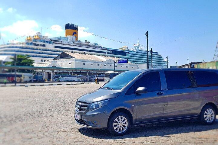 Transfer SANTOS/Port of Santos to/from GRU, CGH & Sao Paulo City