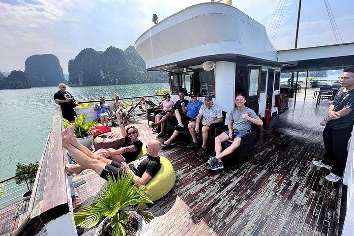 BOUTIQUE CRUISES Halong Bay 2 Days,1 Night Tour: Swimming,Caving, and Kayaking