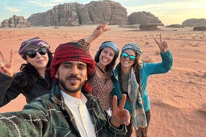 4 Hour Jeep Tour (morning or sunset) - Wadi Rum Desert Highlights
