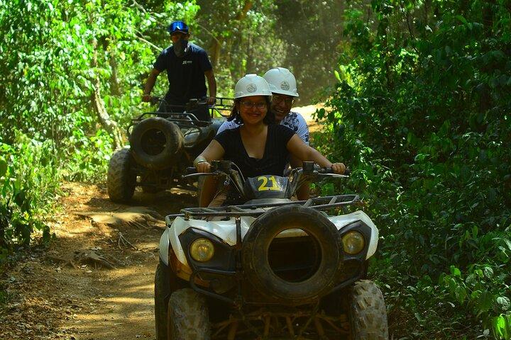Action-packed Cancun ATV tour, Ziplines, Cenote, Lunch and More