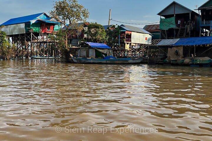 Half Day Kompong Pluck stilt home Village on Tonle Sap & Sunset