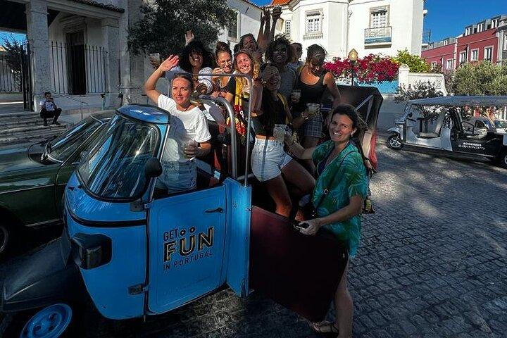 Tuk tuk experience through the historic neighborhood of Alfama