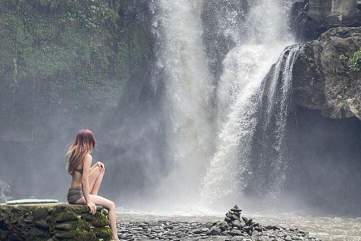 Ubud: Monkey Forest, Water Temple, Rice Terrace, Waterfall