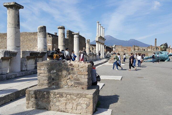 Full-Day Private Day Tour in Amalfi Coast and Pompeii from Rome