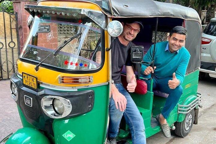 Jaipur Tuk tuk tour English speaking driver