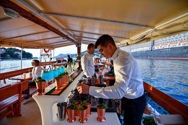 Sunset Cruise & Cocktail Experience on Board Around Dubrovnik
