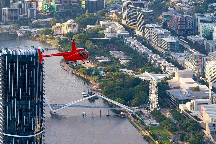 Private Helicopter Scenic Tour of Brisbane - 25min
