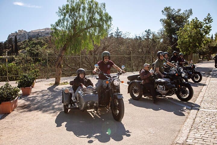 Half Day Sidecar Private Tour to Cape Sounio & Temple of Poseidon