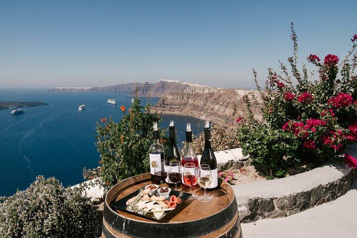 3-Hour Wine Tasting in Santorini