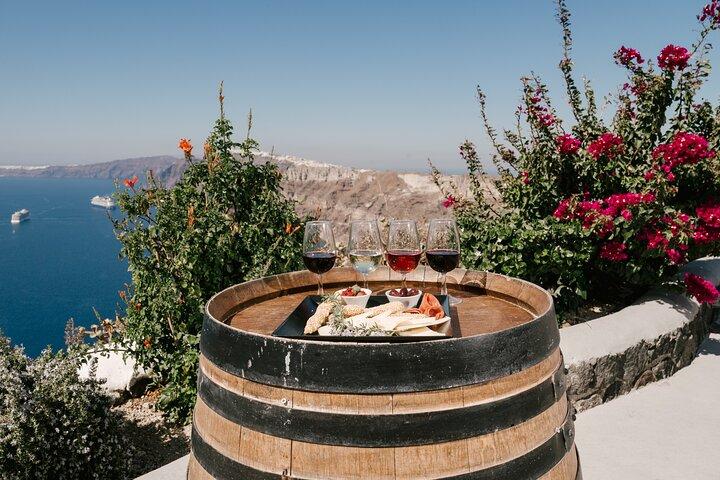 3-Hour Wine Tasting in Santorini