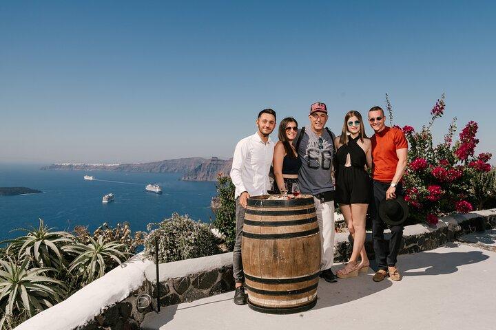 3-Hour Wine Tasting in Santorini
