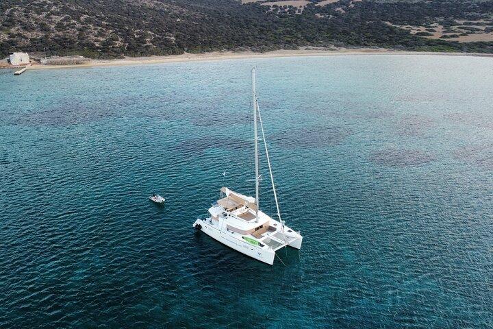 Santorini Private Catamaran Cruise