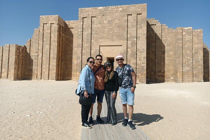 Private full day tour in Pyramids of Giza, Memphis and Saqqara