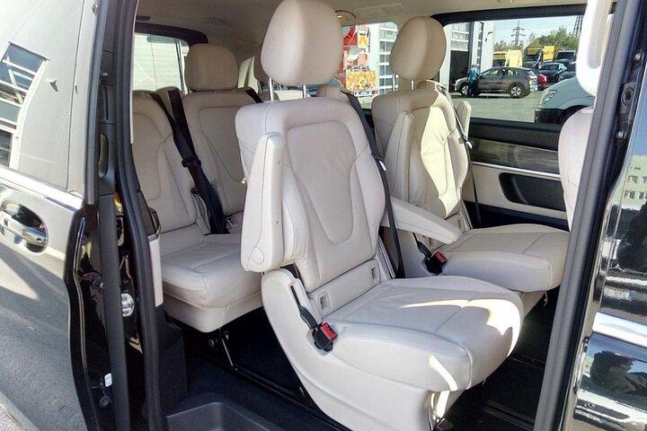 Private Transfer from Prague Airport to Prague City Hotels 1 - 7 pax