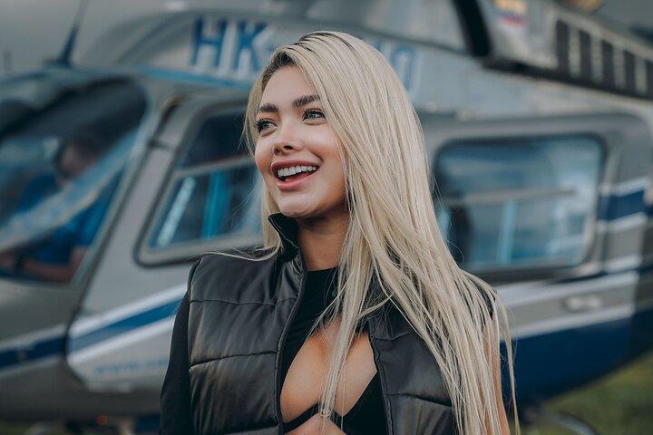 The best private tour to Guatapé and Helicopter ride + Guatapé's rock +Boat ride