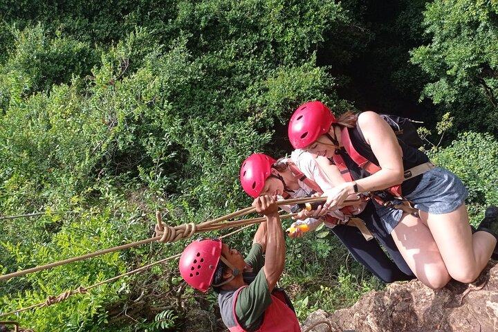 Yogyakarta a day tour Jomblang Cave & Timang Beach