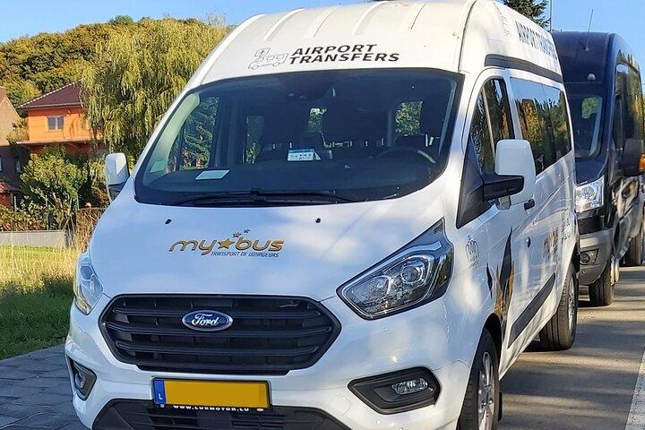 Transfers in Minibus - Lux (LUX-AIRPORT-LUX-CITY)(10kms Inclued)