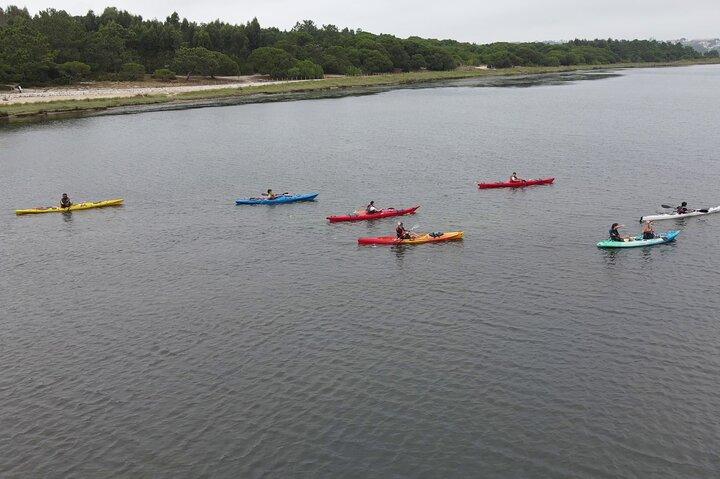 Guided Kayak Tours in the Óbidos lagoon