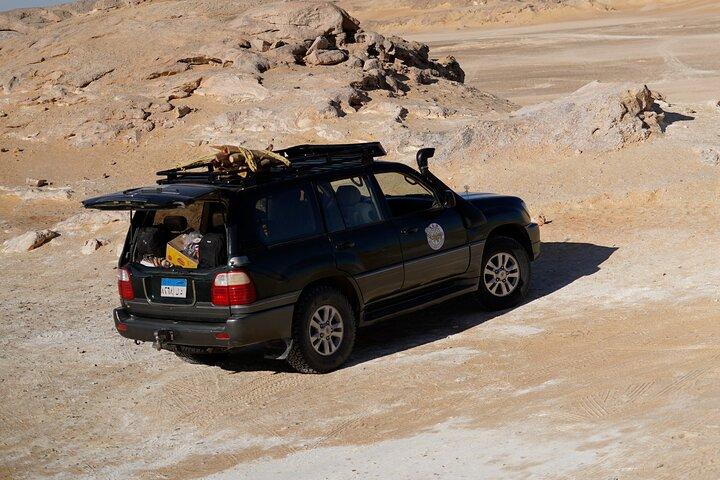 Guided Black and White Desert Adventure and Camping in Egypt