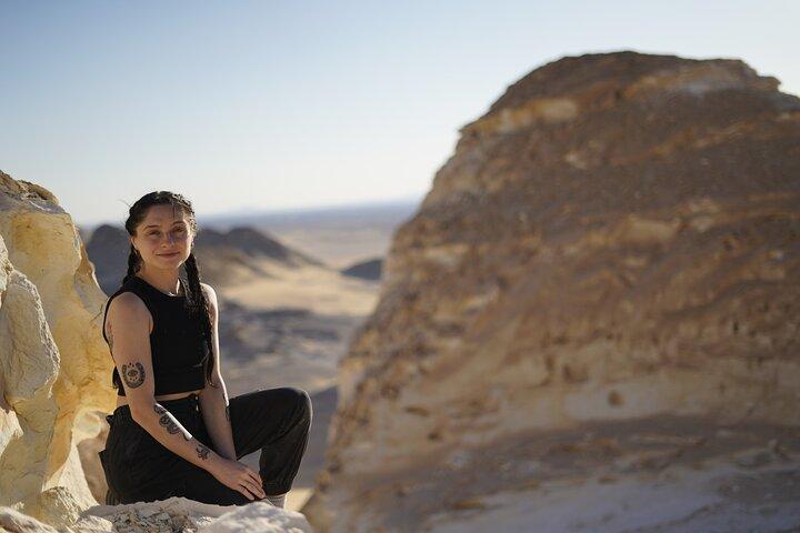 Guided Black and White Desert Adventure and Camping in Egypt