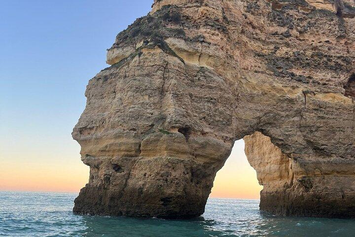 Sunset Benagil Caves Boat Tour from Armacao de Pera