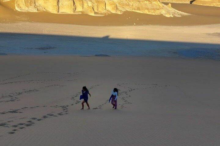 Overday Black and White desert from Cairo and giza