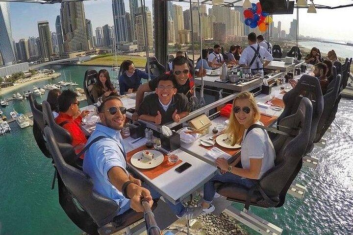 Dubai Dinner in the Sky Experience with Optional Transportation