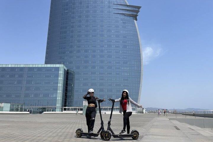 Barcelona Guided 2 hour E-Scooter Tour